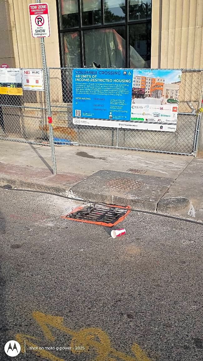 Image submitted with report