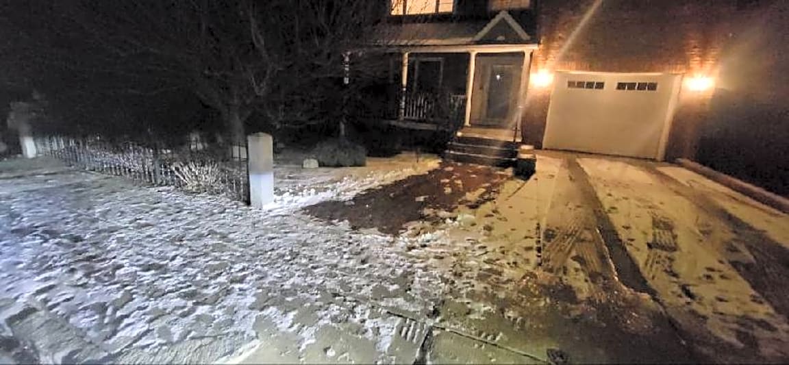 Image submitted with report