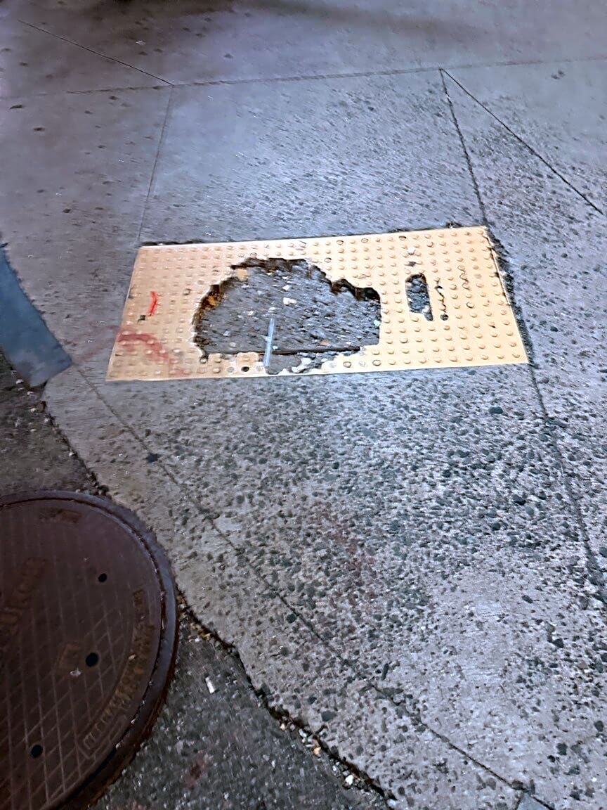 Image submitted with report