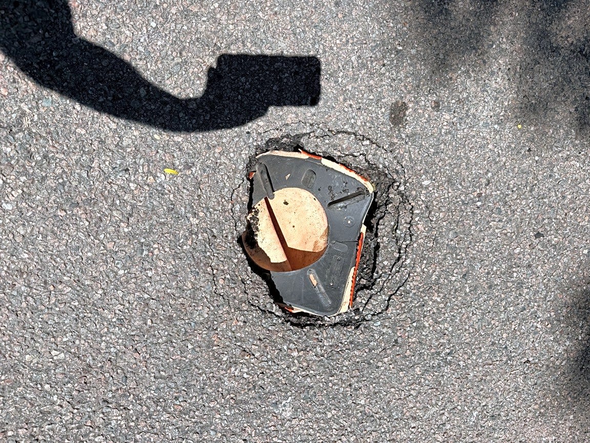 Image submitted with report
