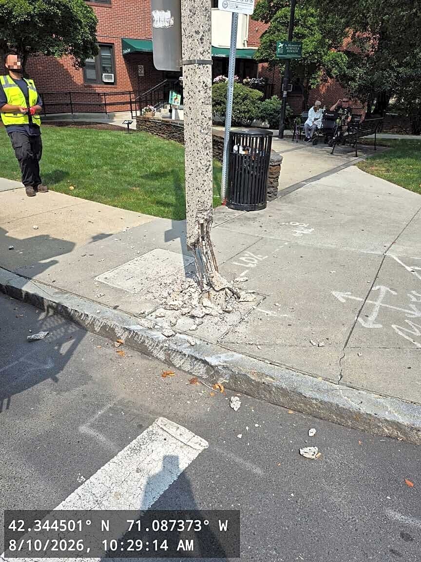 Image submitted with report