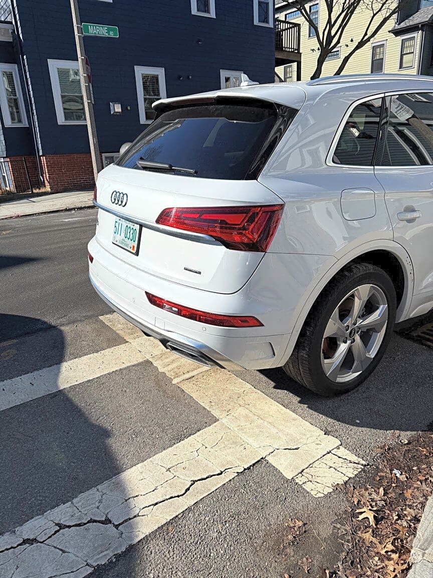 Image submitted with report