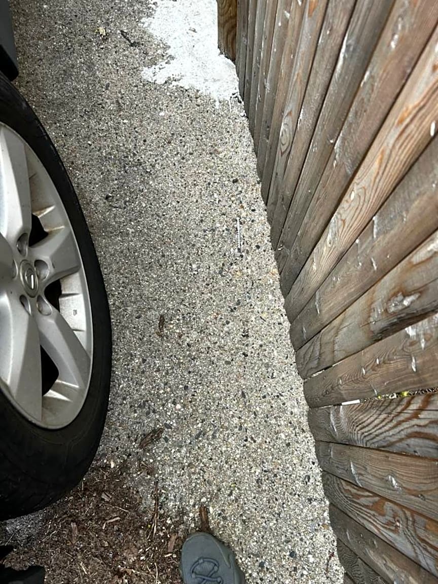 Image submitted with report