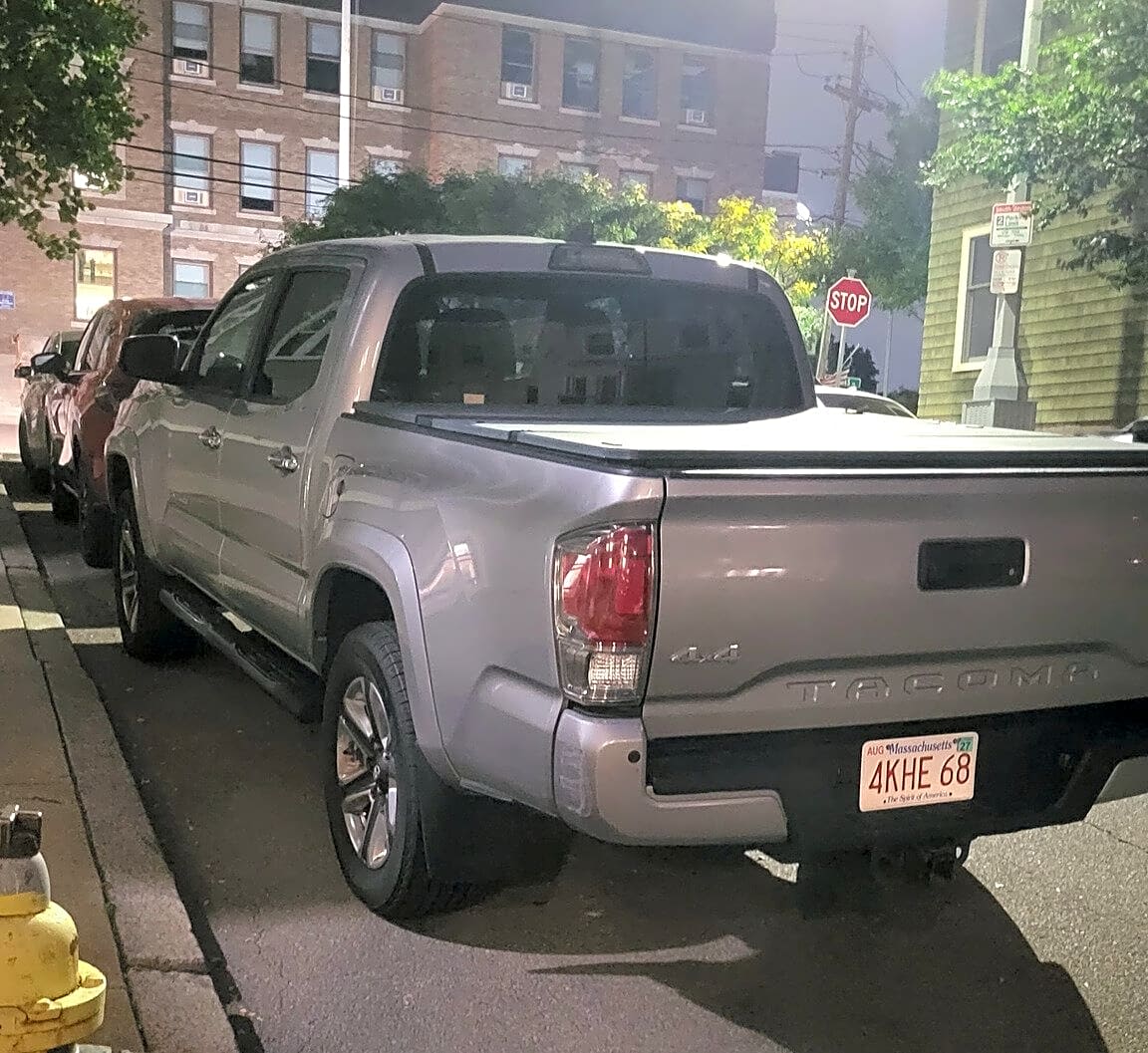 Image submitted with report