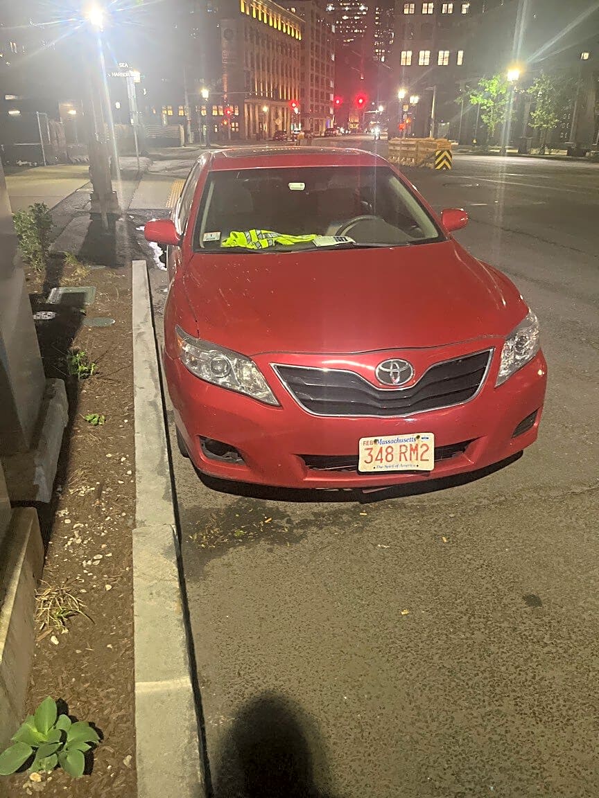 Image submitted with report