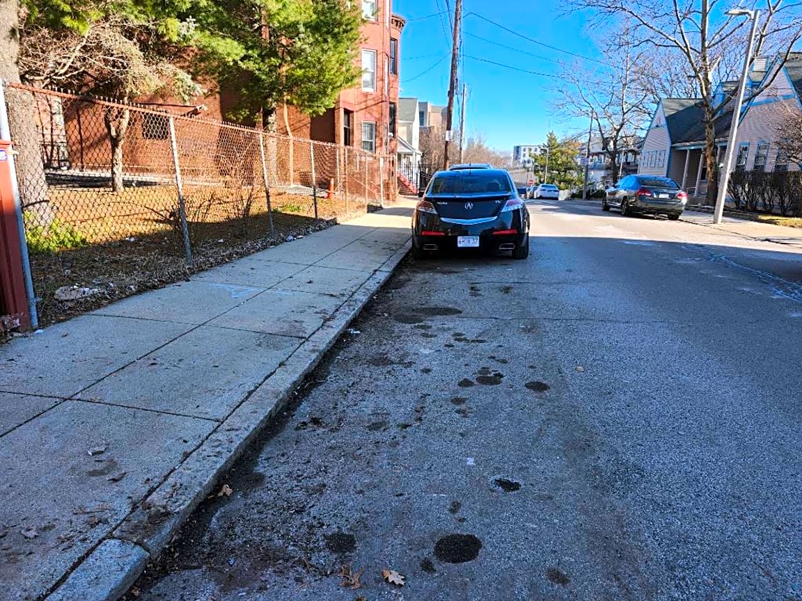 Image submitted with report