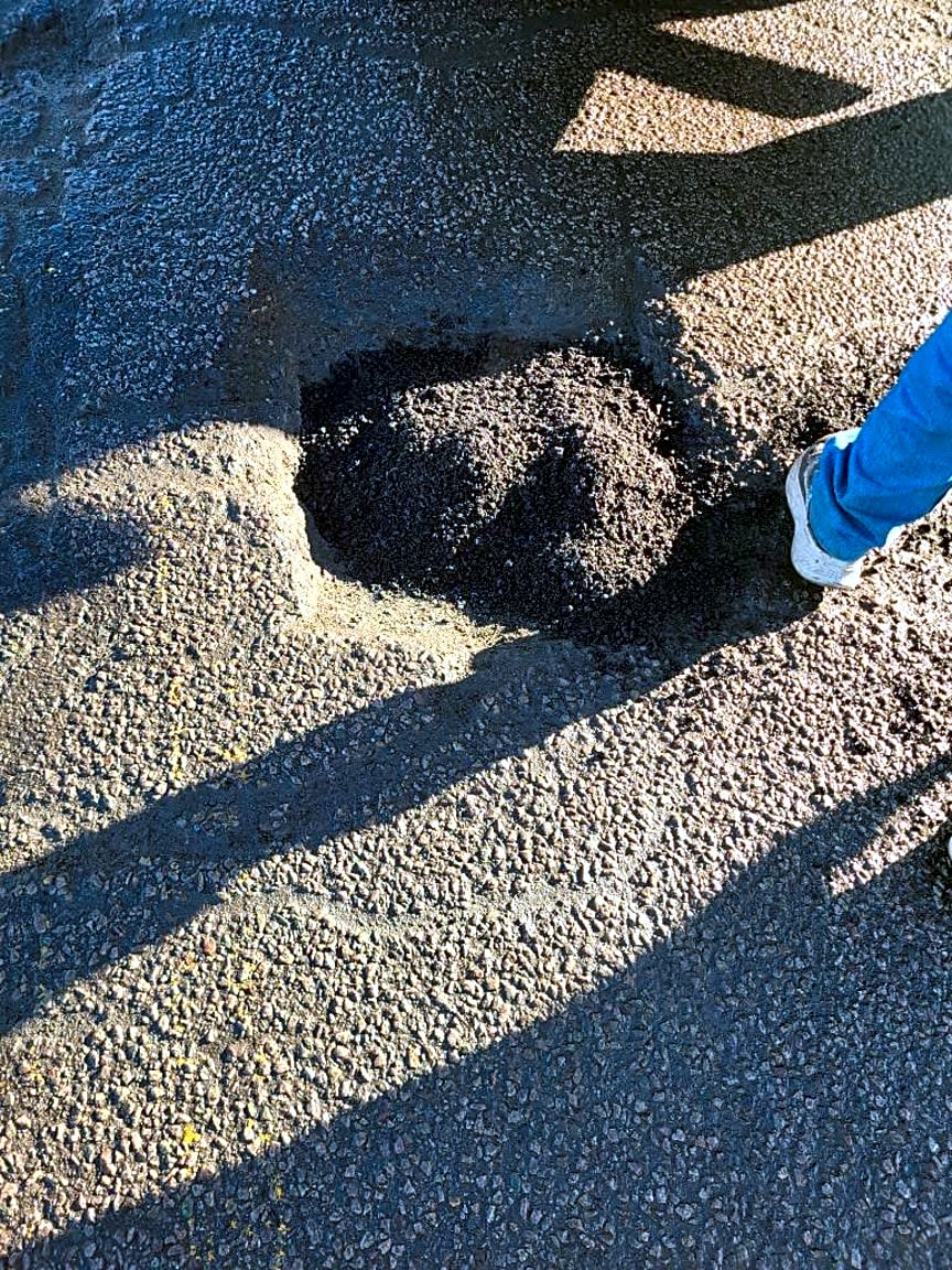 Image submitted with report