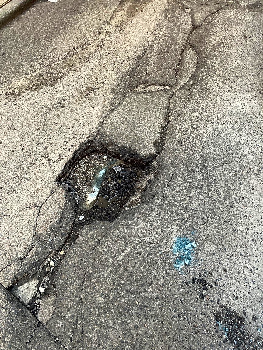 Image submitted with report