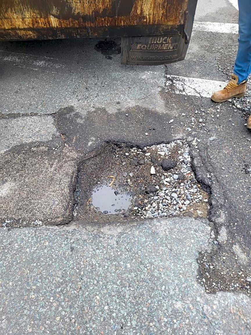 Image submitted with report