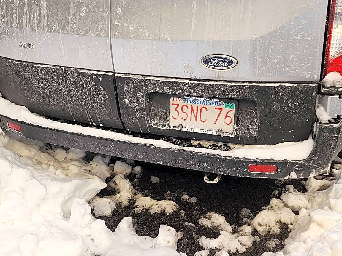 Image submitted with report