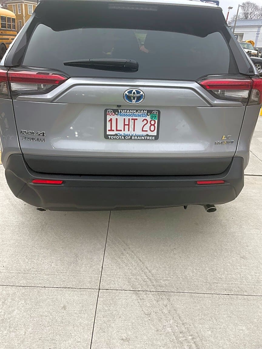 Image submitted with report