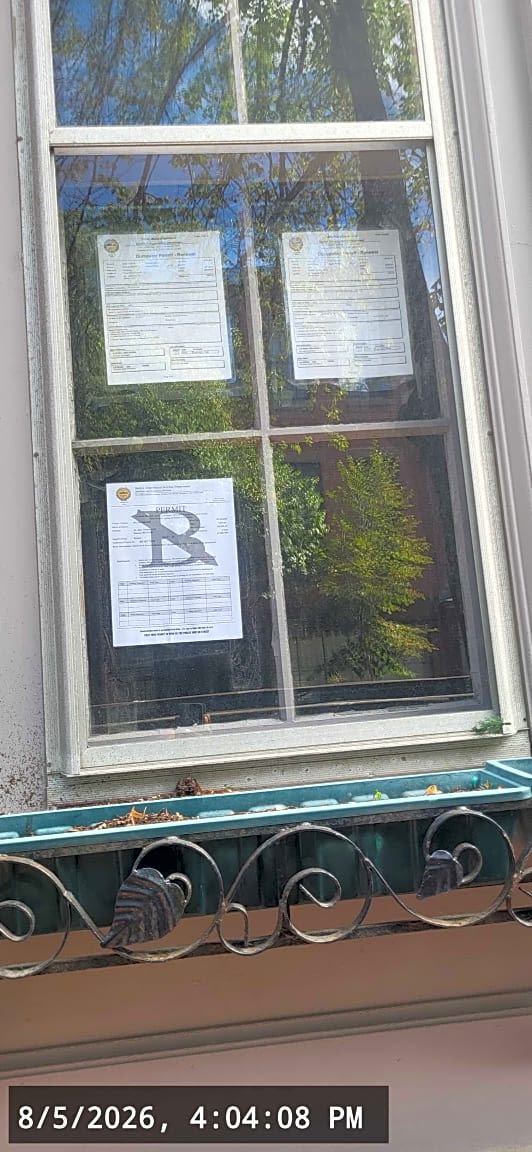Image submitted with report