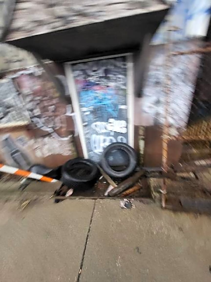 Image submitted with report