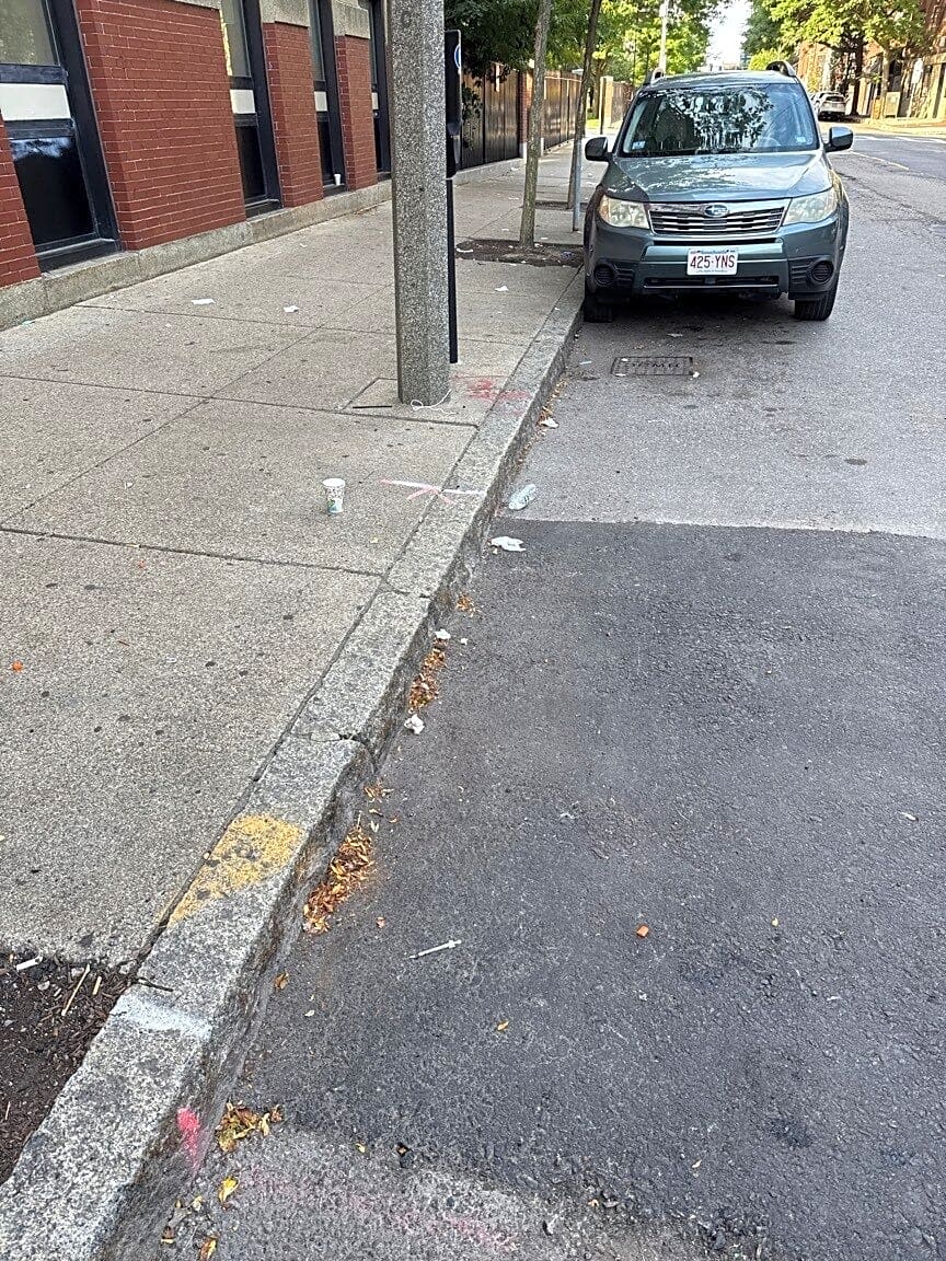 Image submitted with report