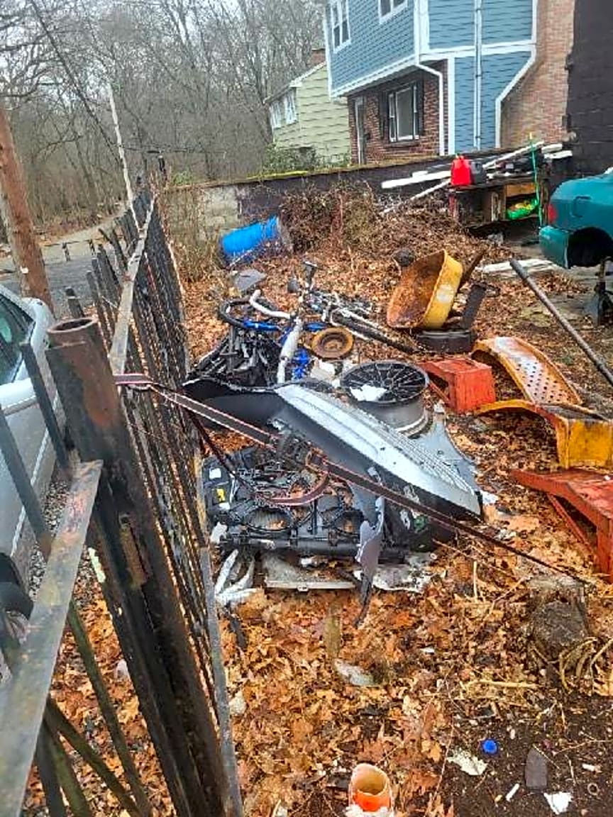 Image submitted with report