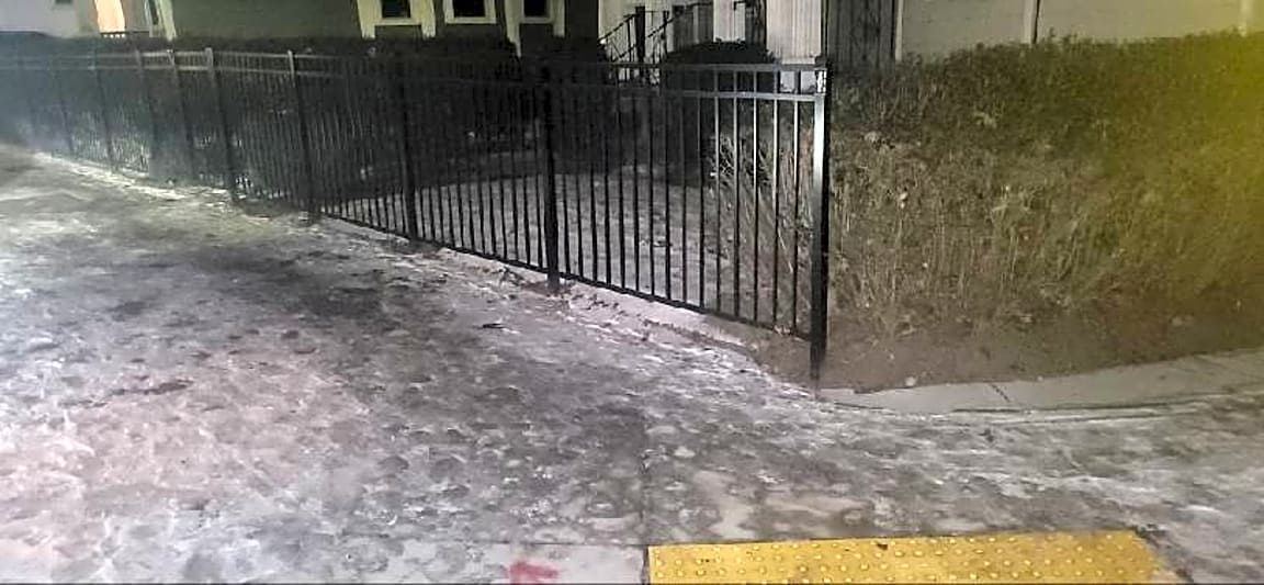 Image submitted with report