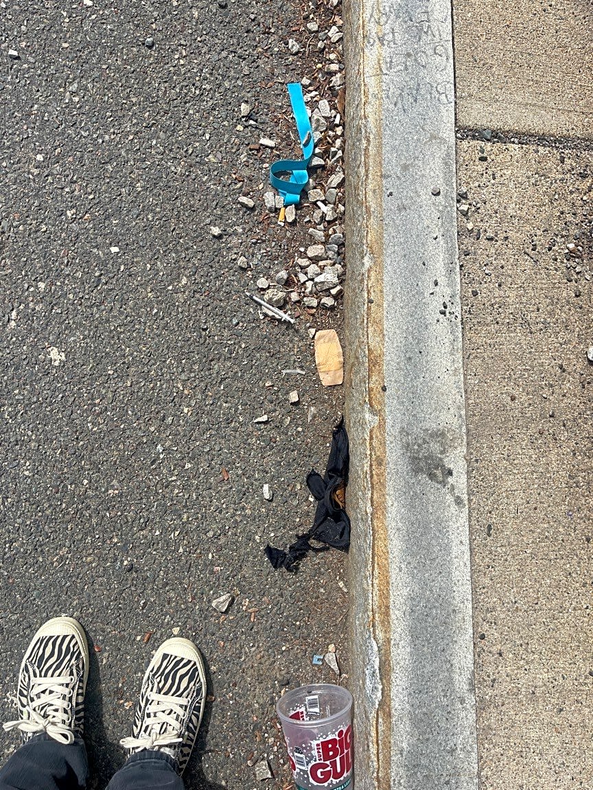 Image submitted with report