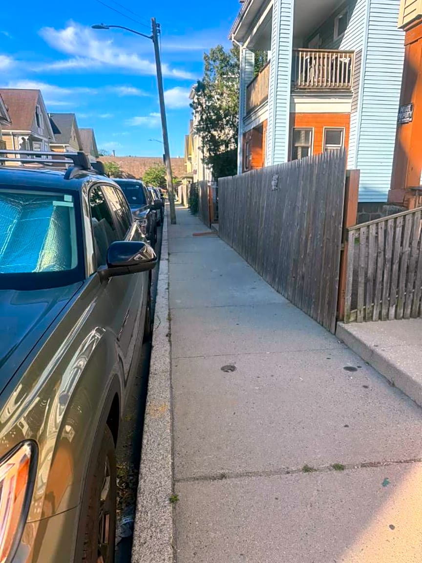 Image submitted with report