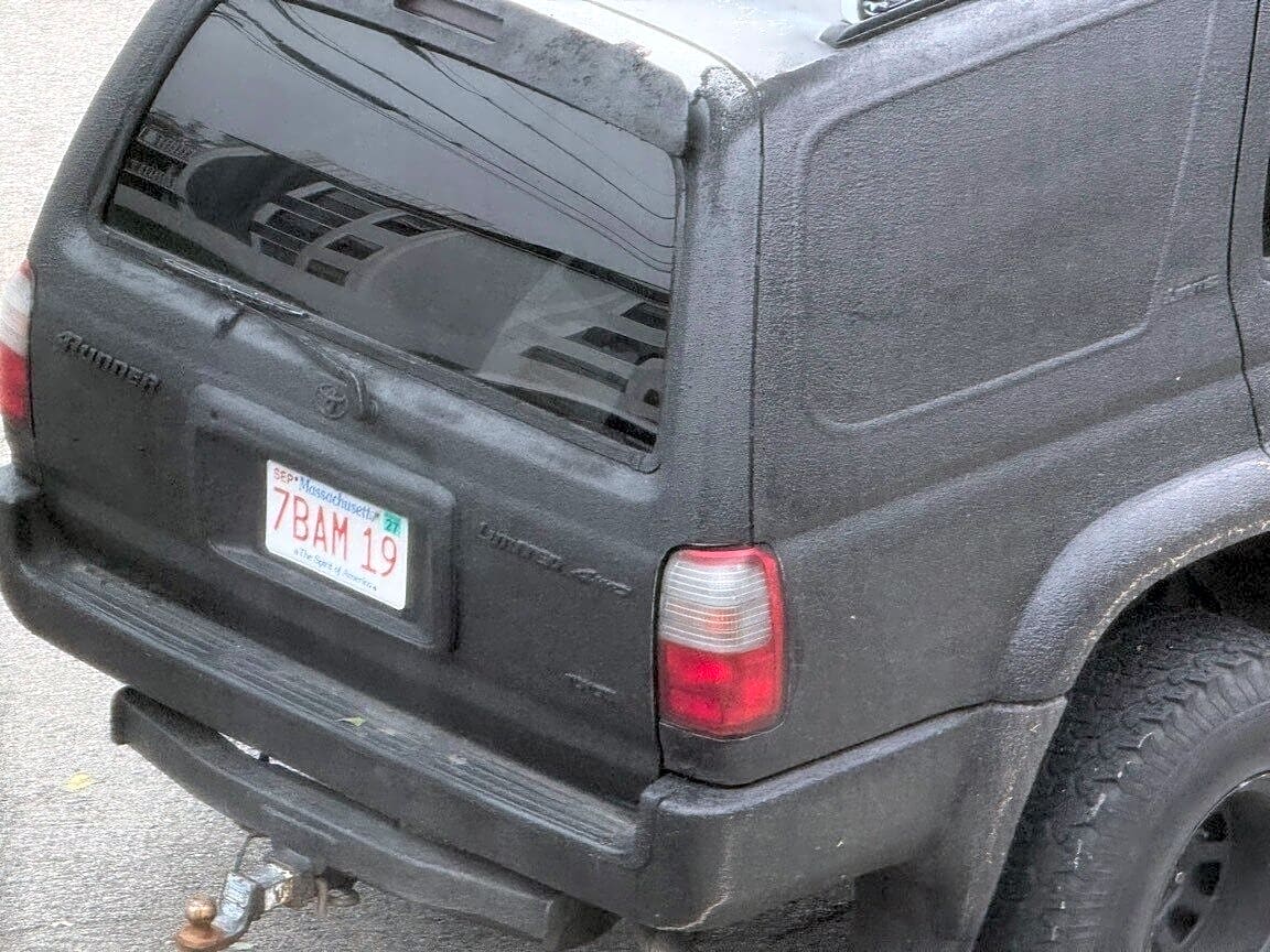 Image submitted with report