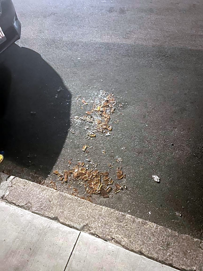 Image submitted with report