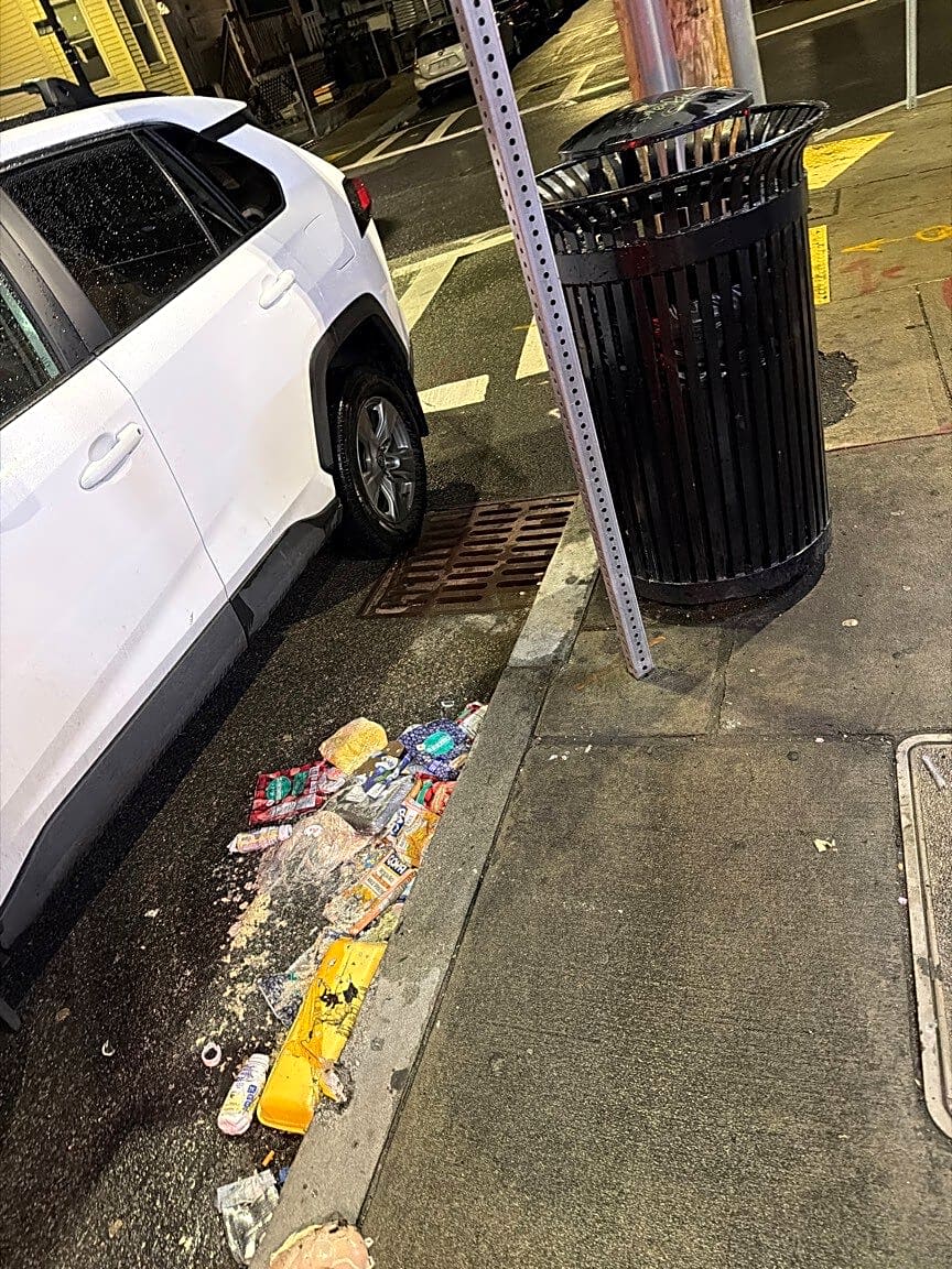 Image submitted with report