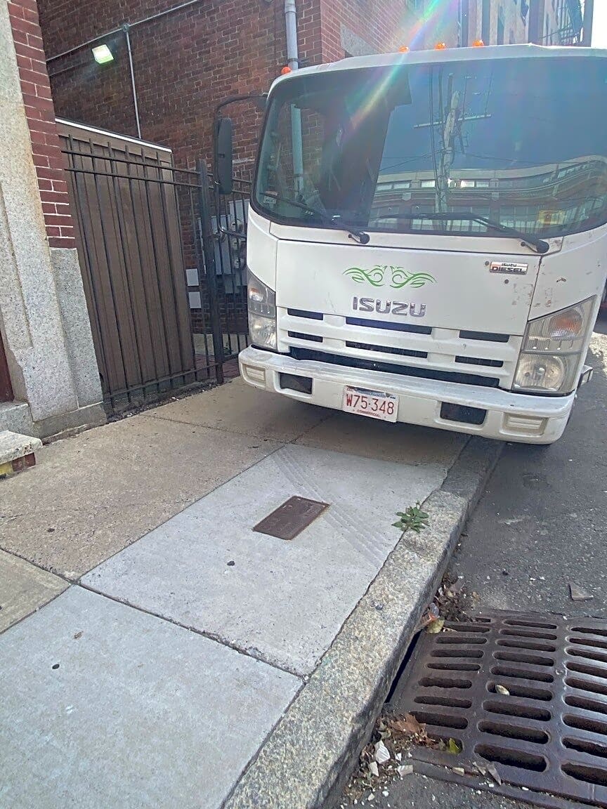 Image submitted with report