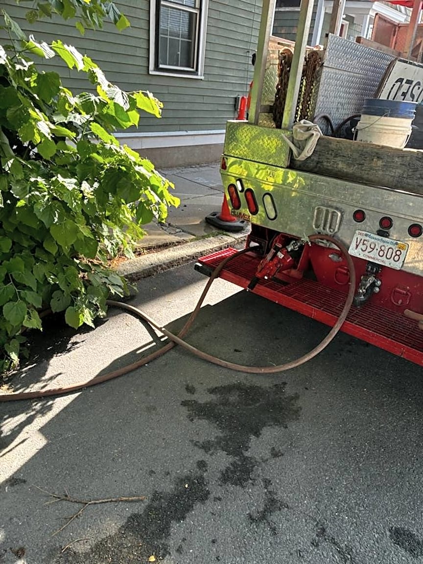 Image submitted with report