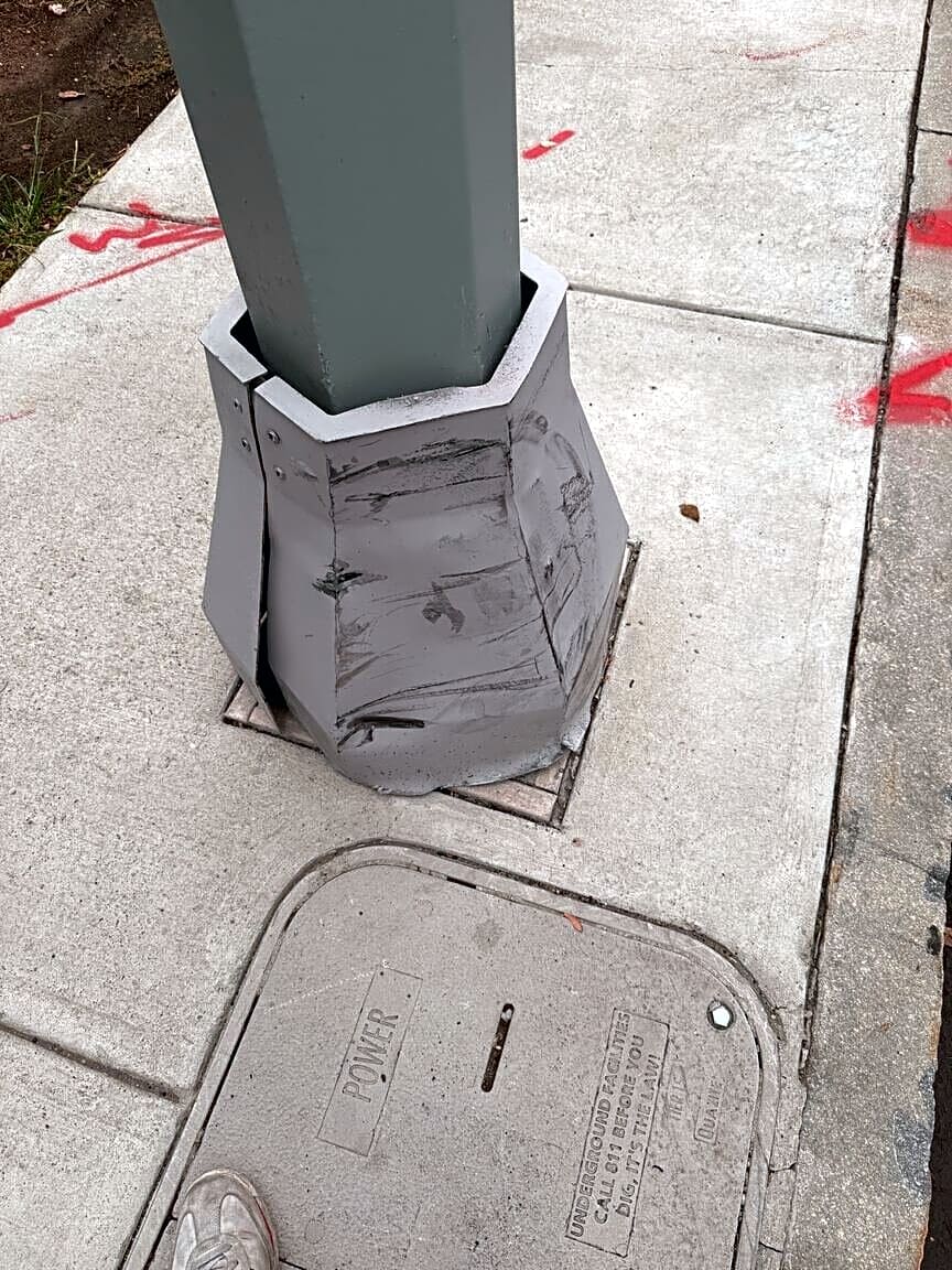 Image submitted with report