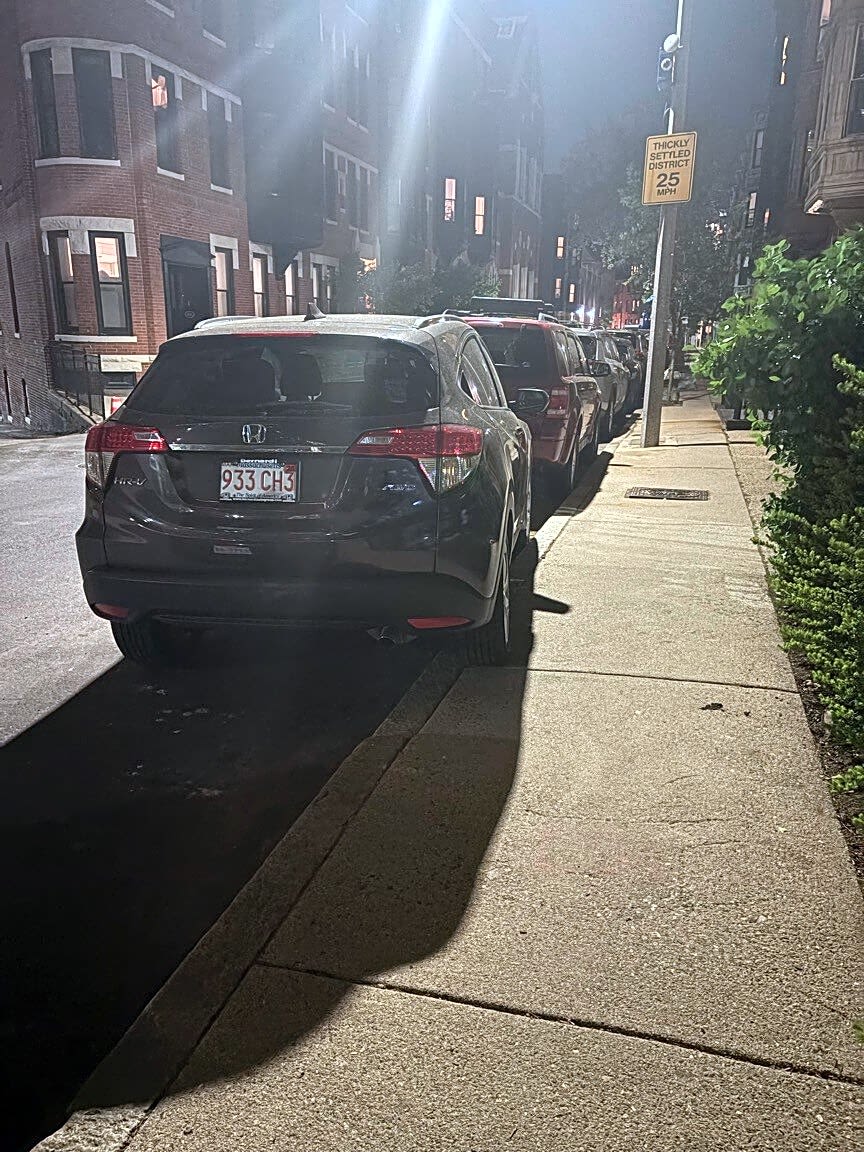 Image submitted with report