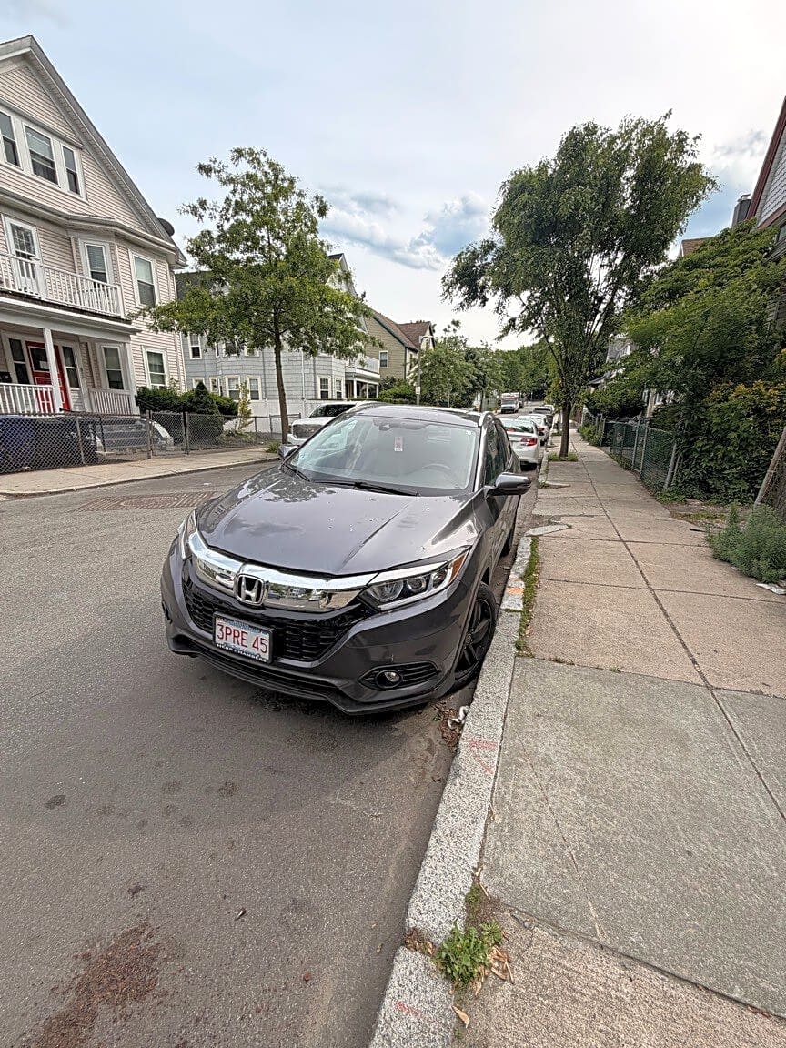 Image submitted with report