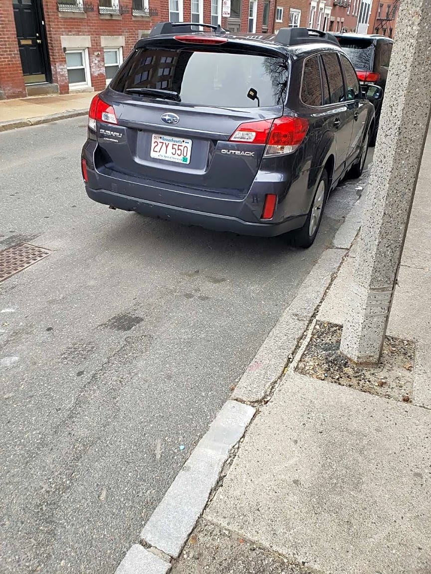 Image submitted with report