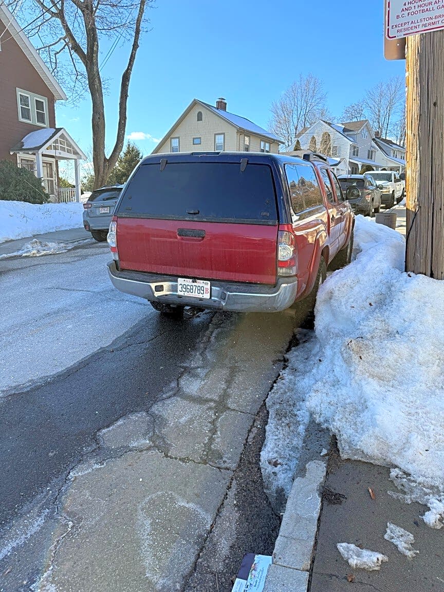 Image submitted with report