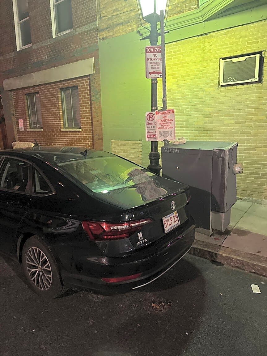 Image submitted with report