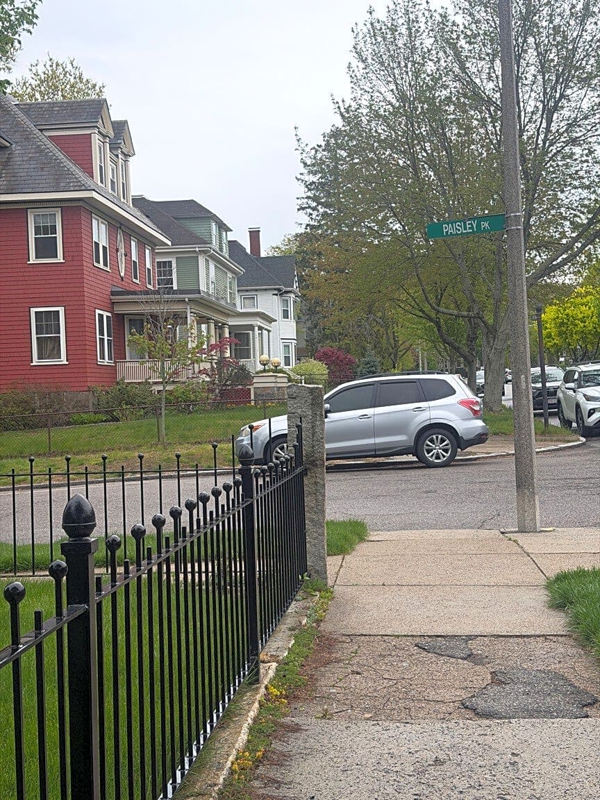 Image submitted with report