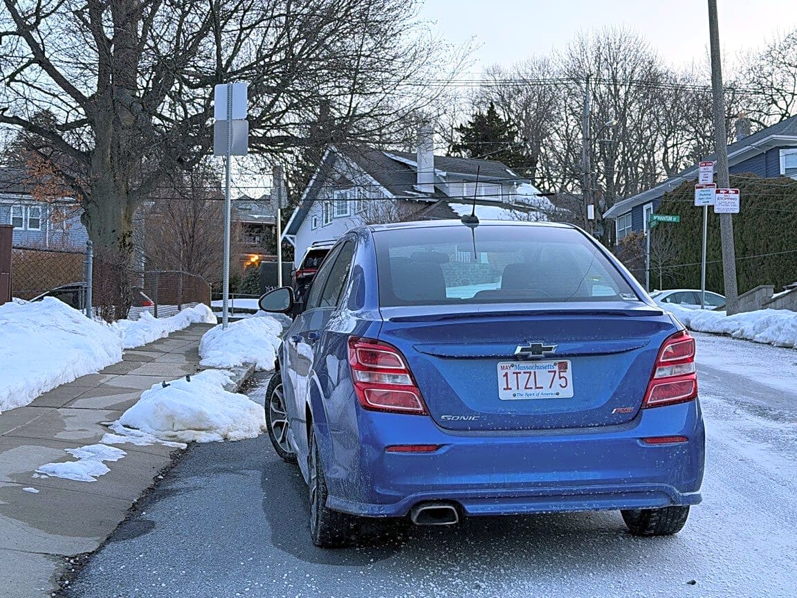 Image submitted with report