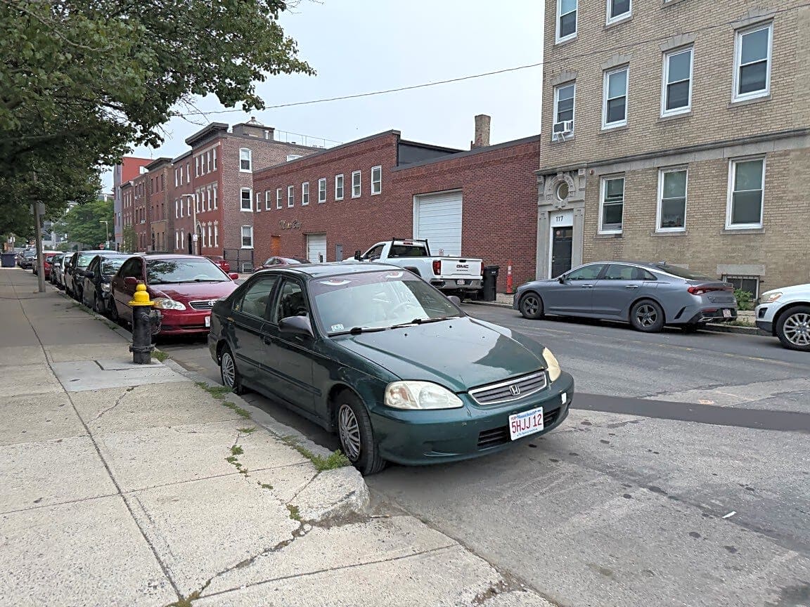 Image submitted with report