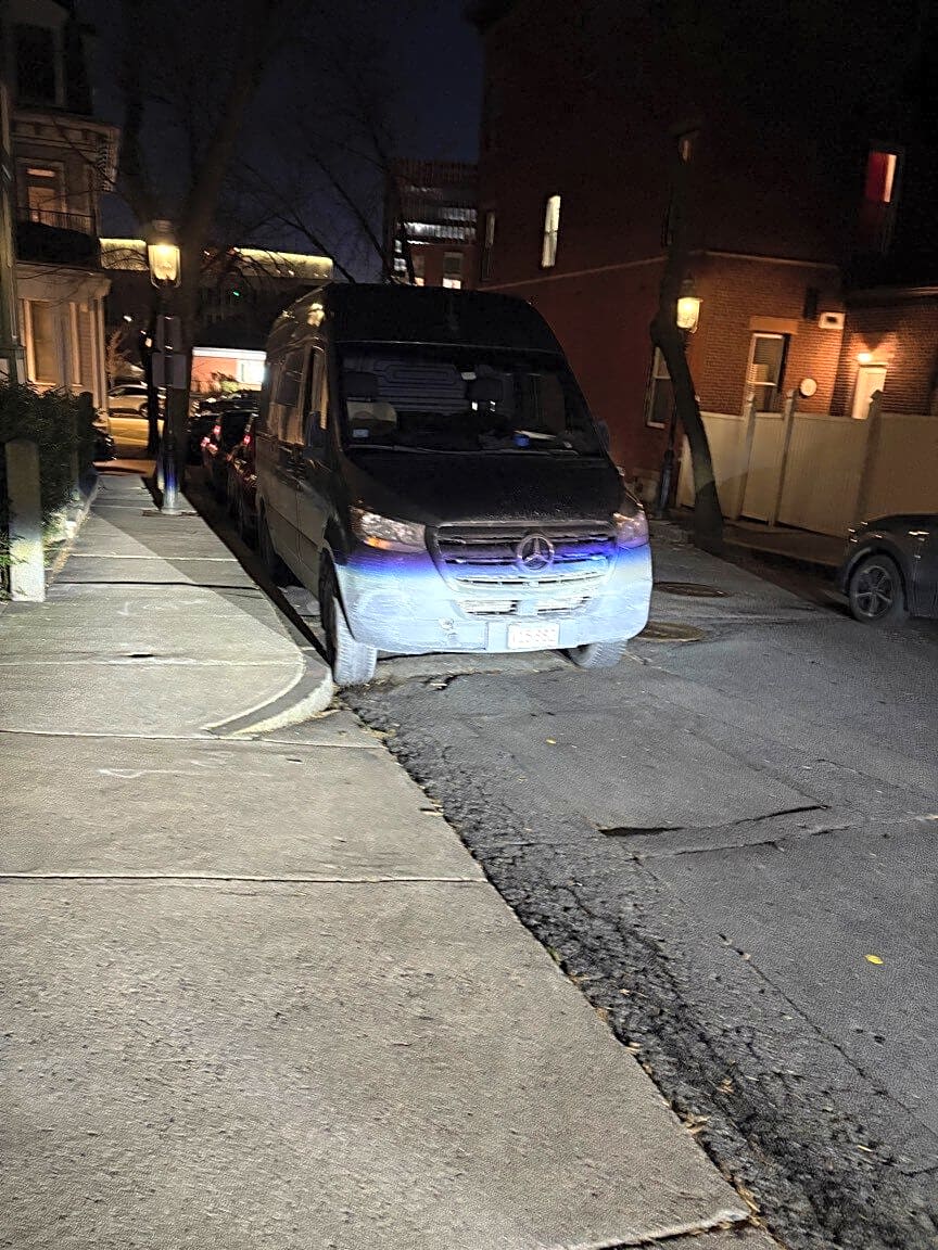 Image submitted with report