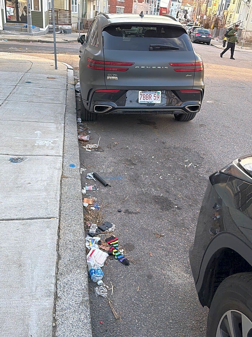 Image submitted with report