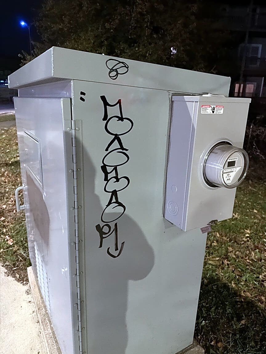 Image submitted with report