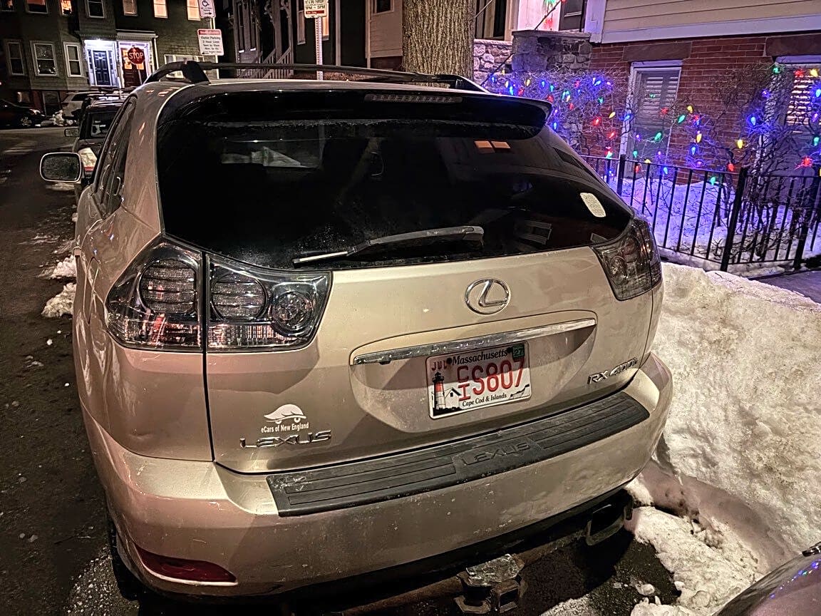 Image submitted with report