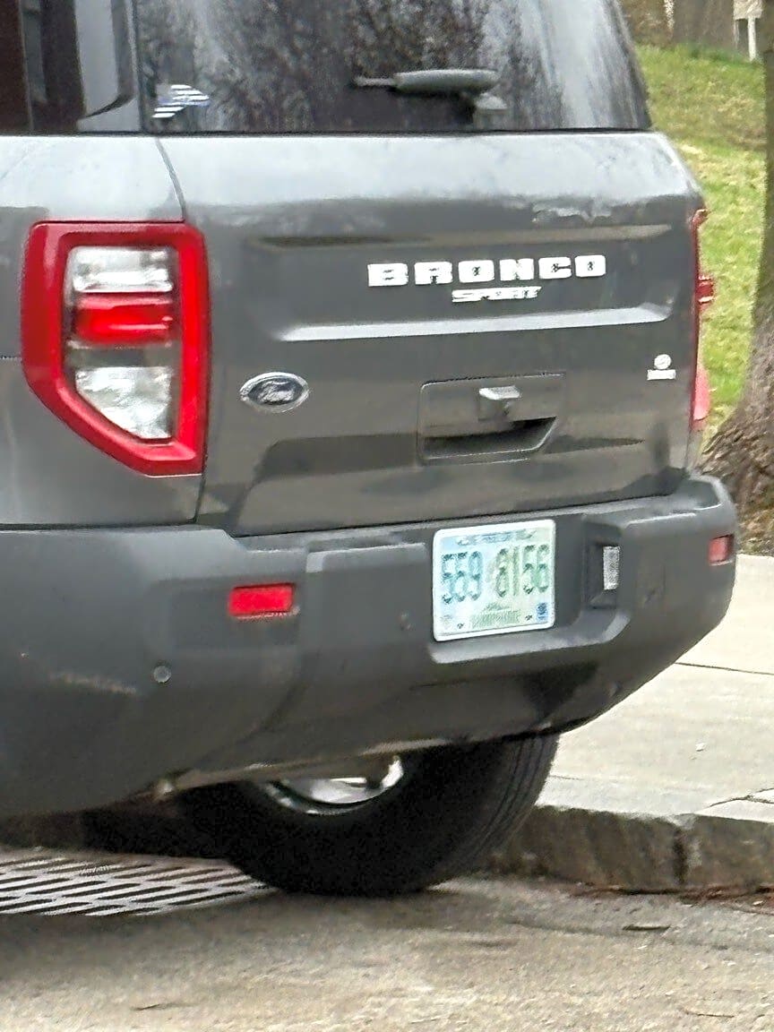 Image submitted with report