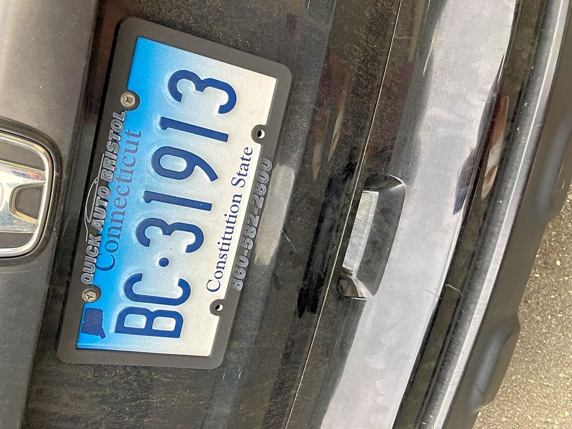 Image submitted with report