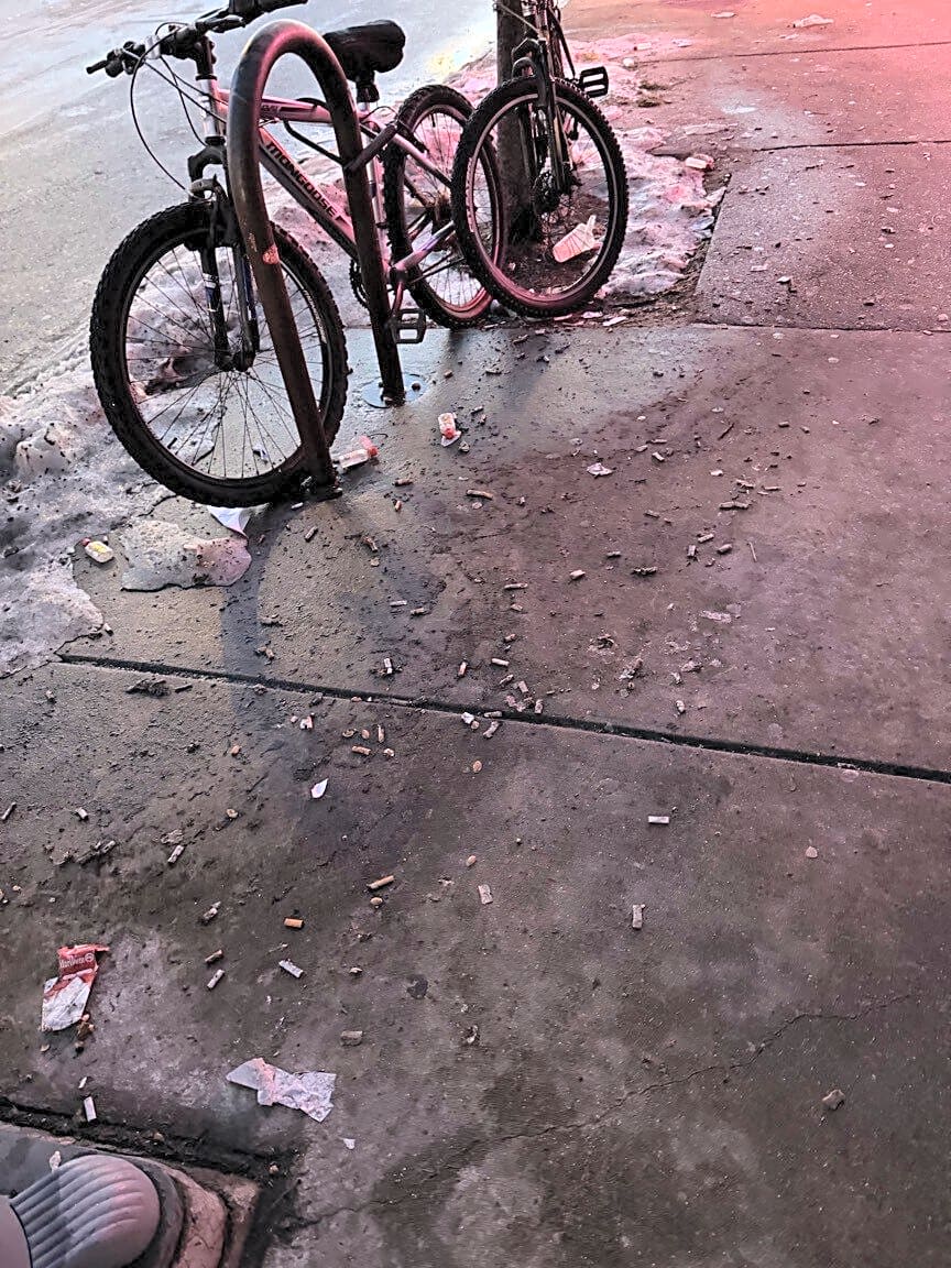 Image submitted with report