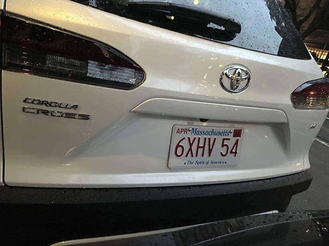 Image submitted with report