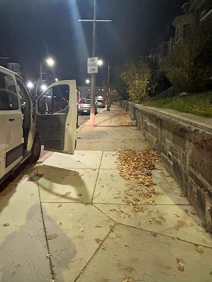 Image submitted with report