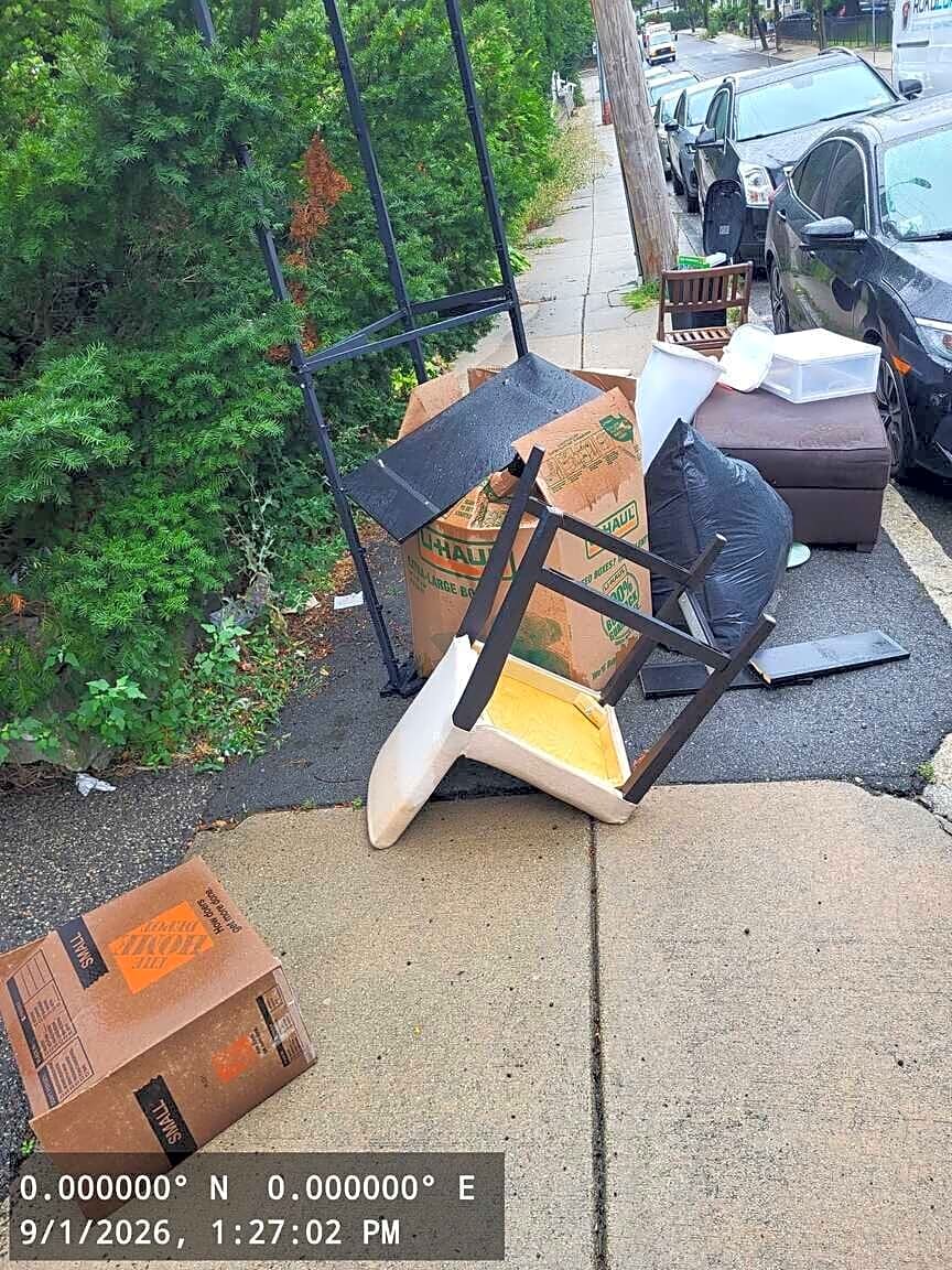 Image submitted with report