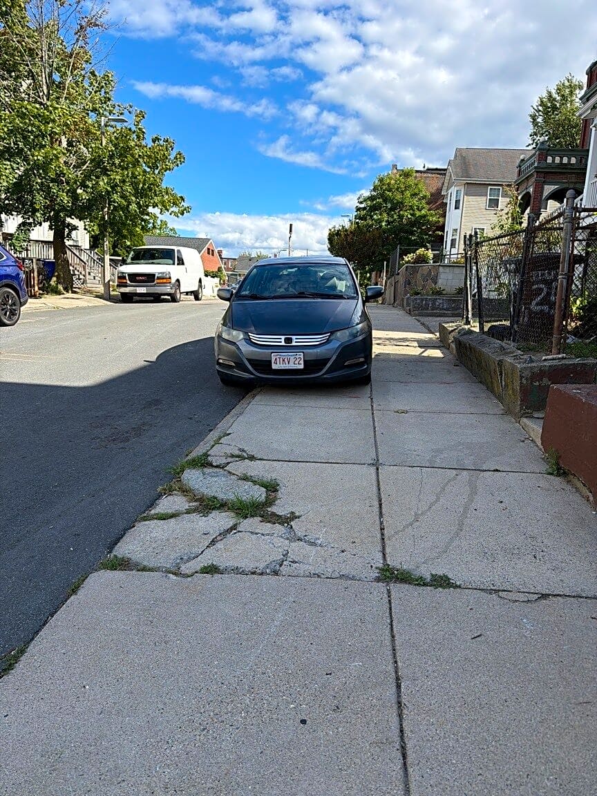 Image submitted with report