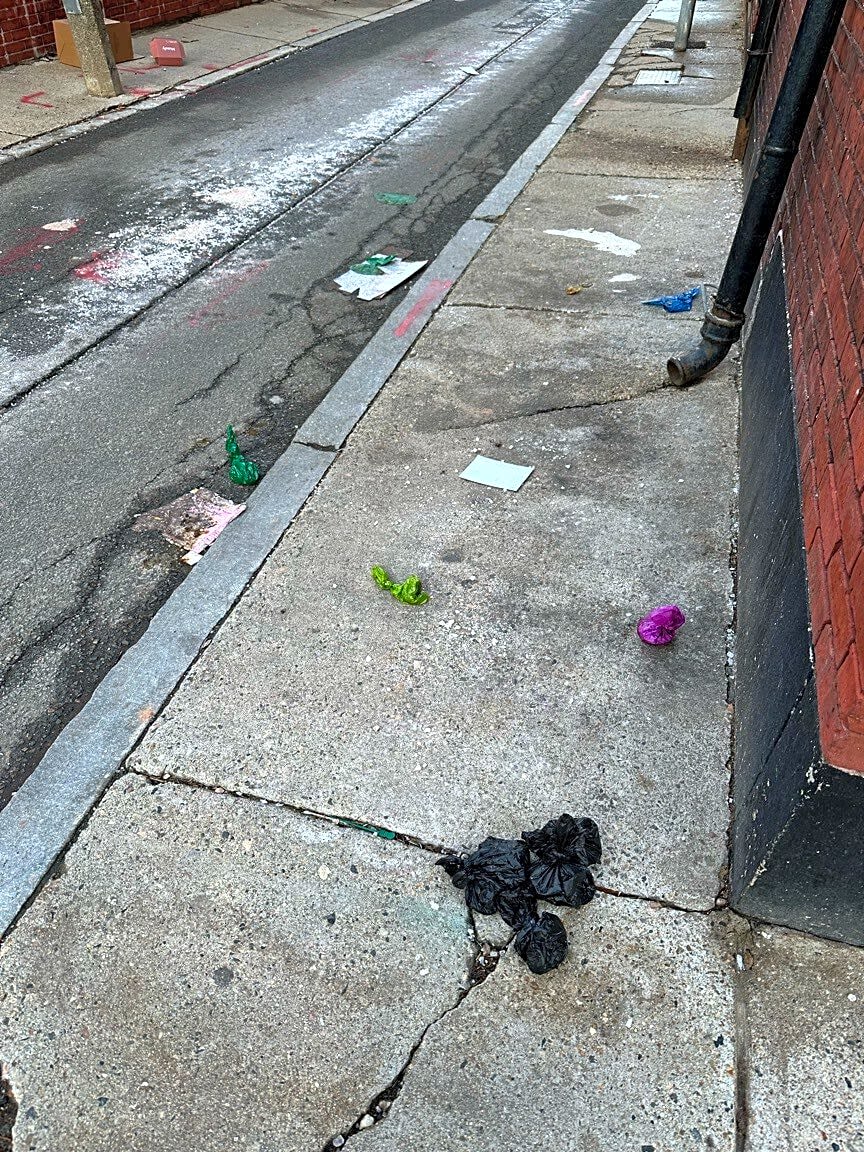 Image submitted with report