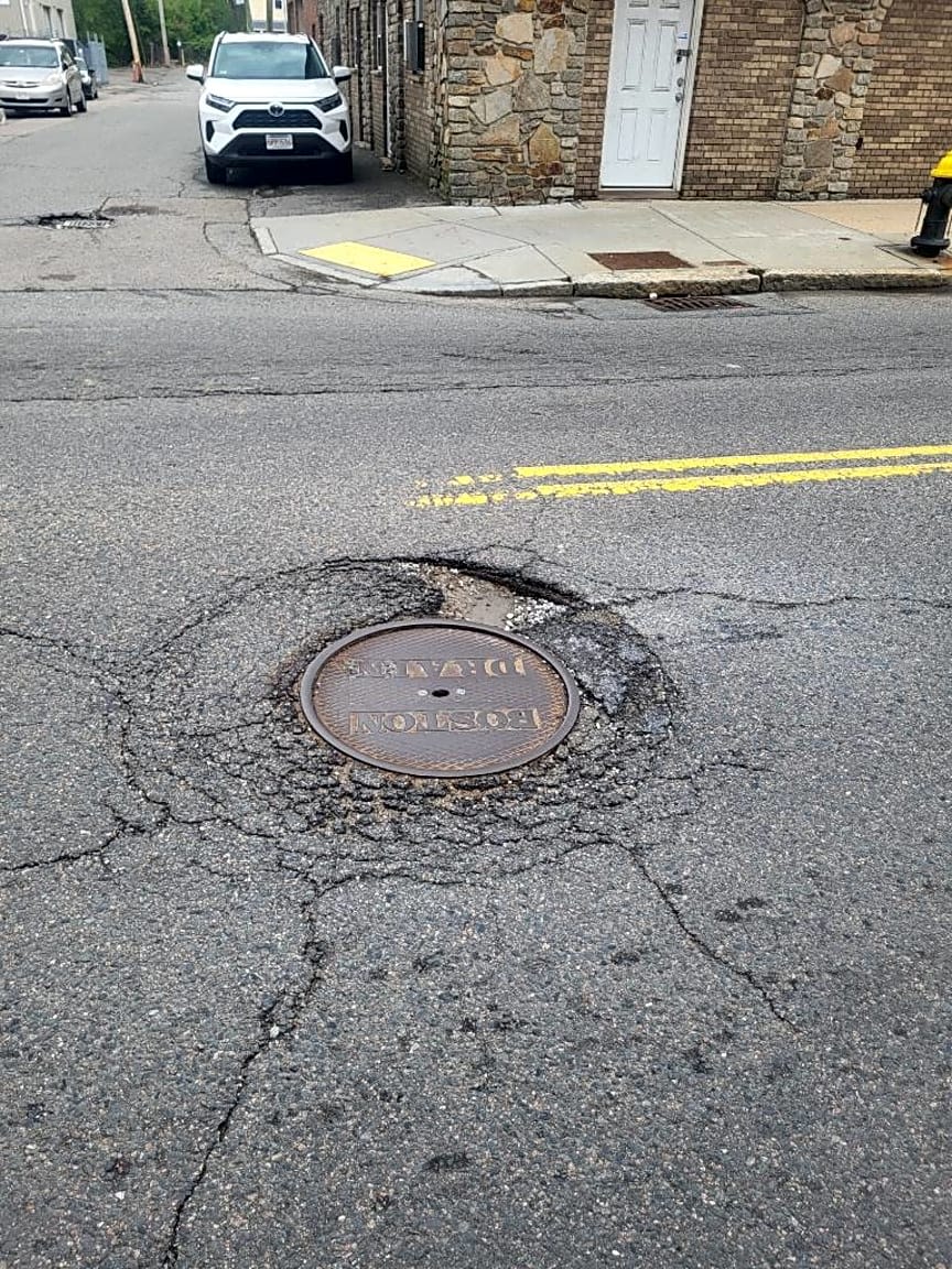 Image submitted with report