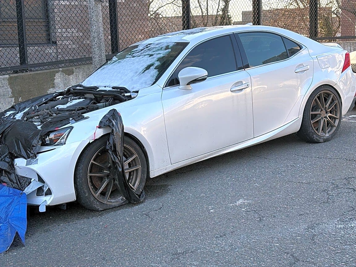 Image submitted with report